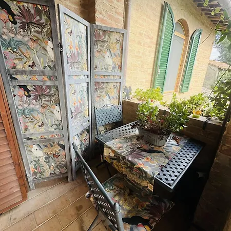 La Dogana Villa Siena Buitenkant foto